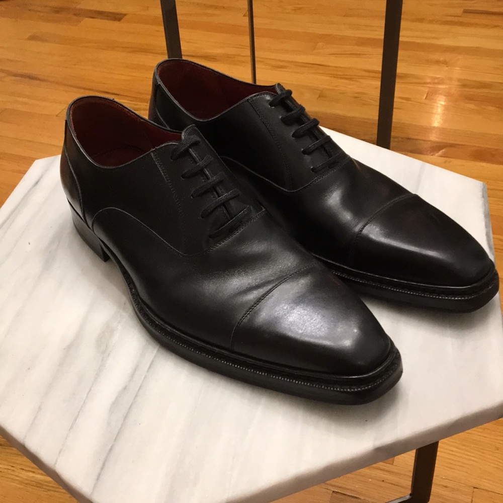 Magnanni cap toe Oxford shoe